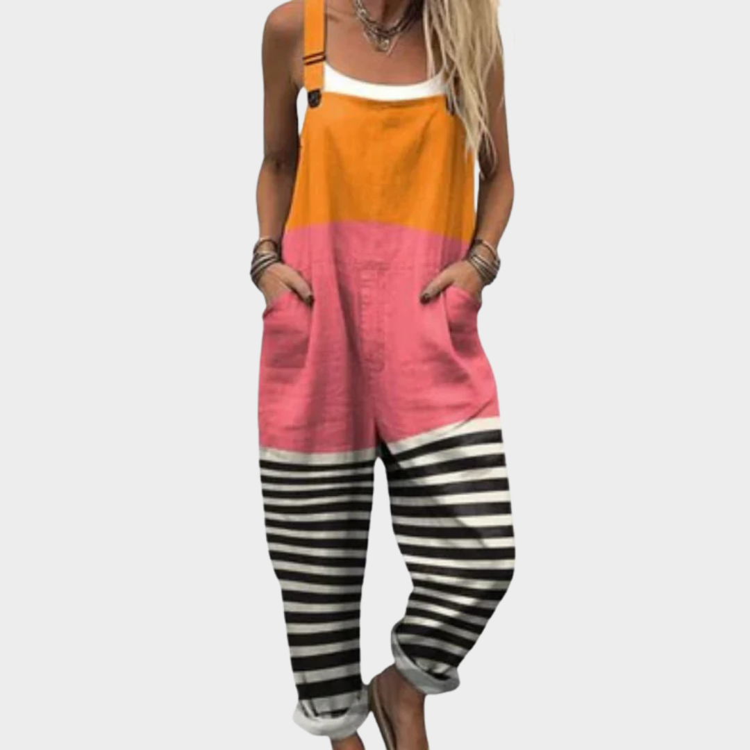 Elegante Latzhose mit Lockerer Passform