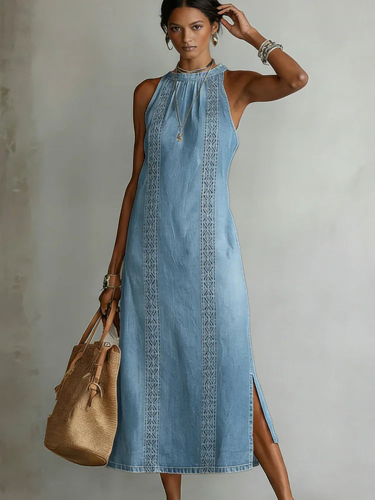Amanda | Denim-Jumpsuit