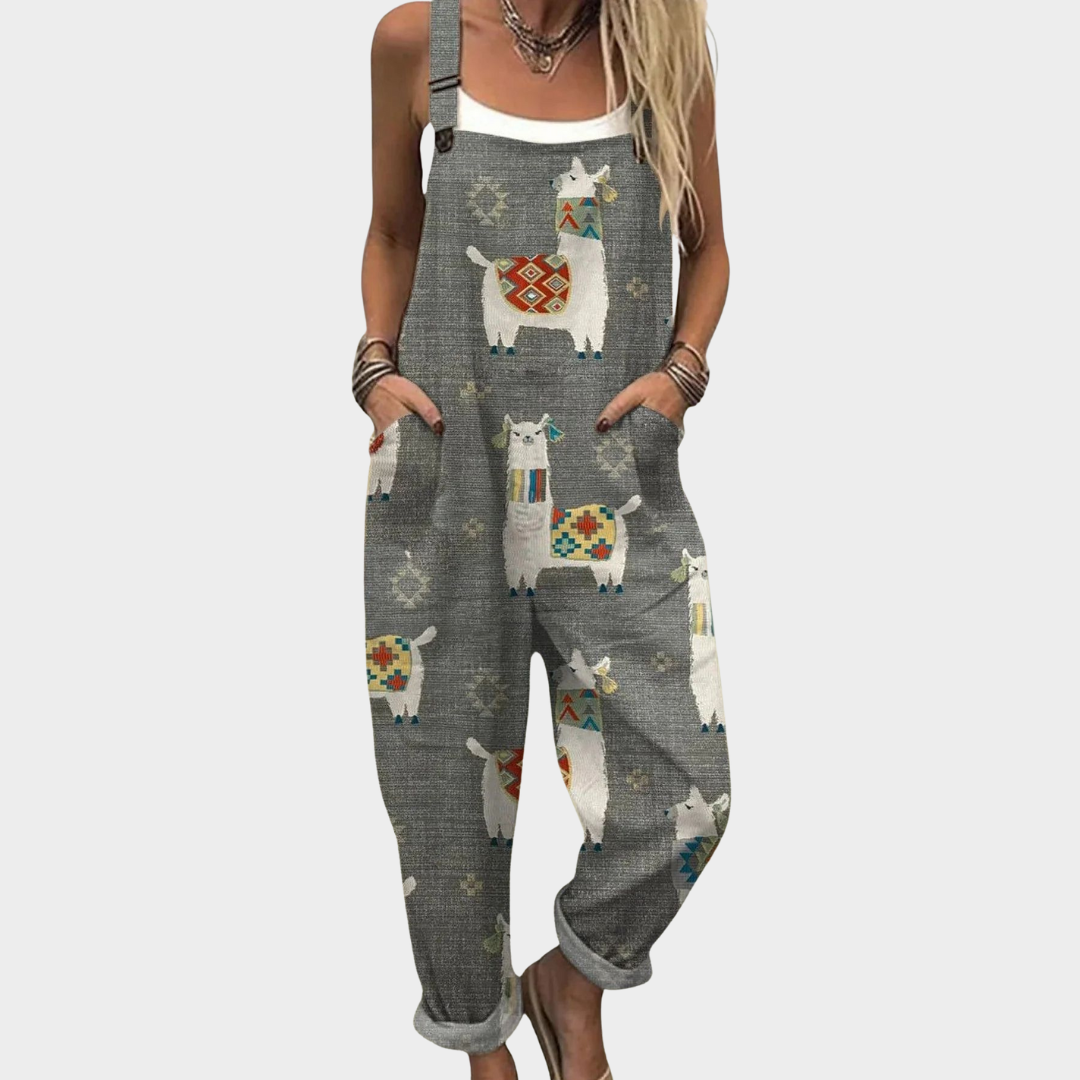 Elegante Latzhose mit Lockerer Passform
