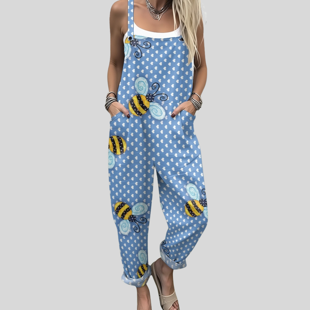 Elegante Latzhose mit Lockerer Passform