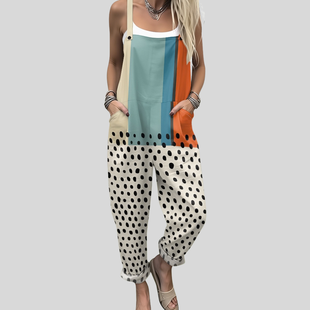 Elegante Latzhose mit Lockerer Passform