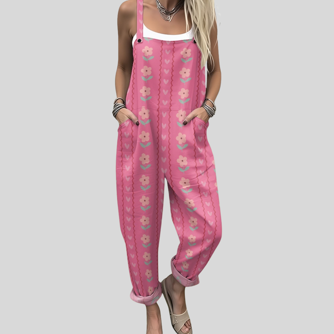 Elegante Latzhose mit Lockerer Passform