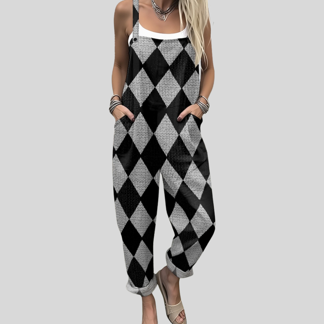 Elegante Latzhose mit Lockerer Passform
