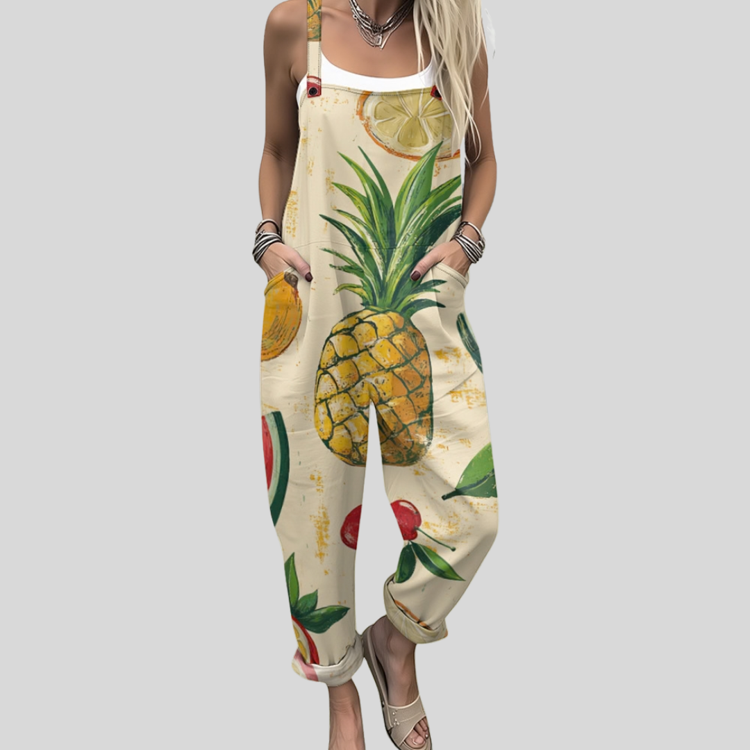Elegante Latzhose mit Lockerer Passform