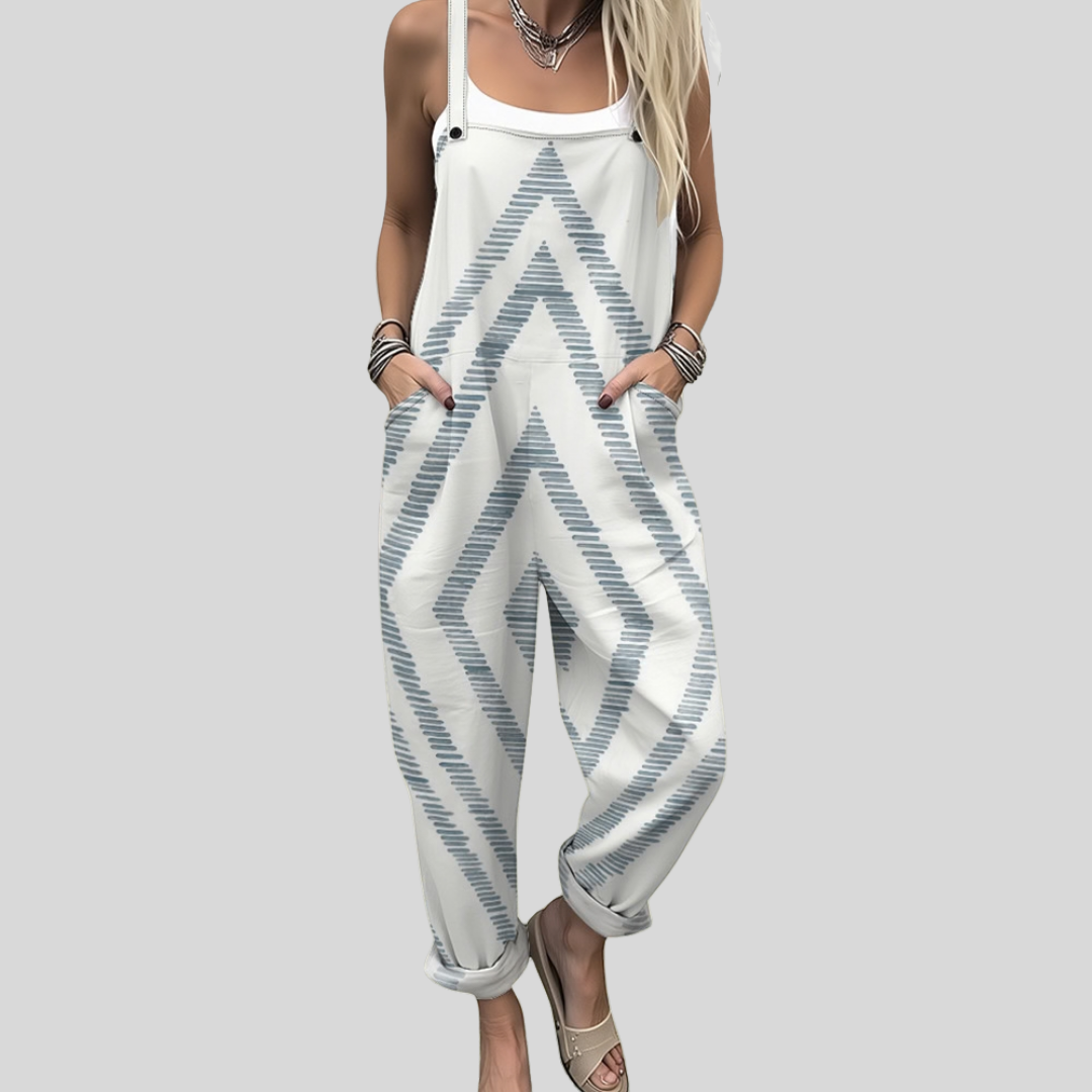 Elegante Latzhose mit Lockerer Passform