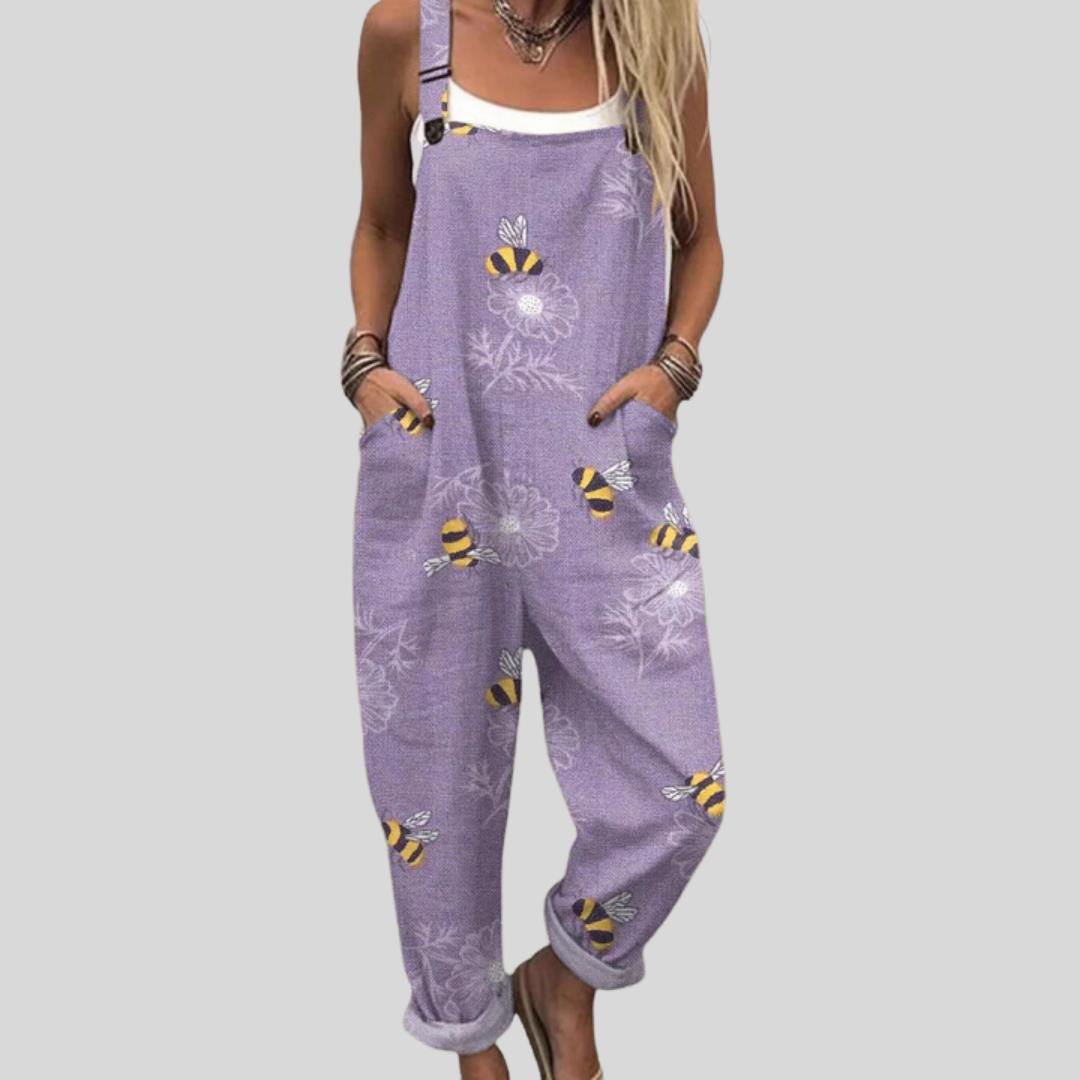 Elegante Latzhose mit Lockerer Passform