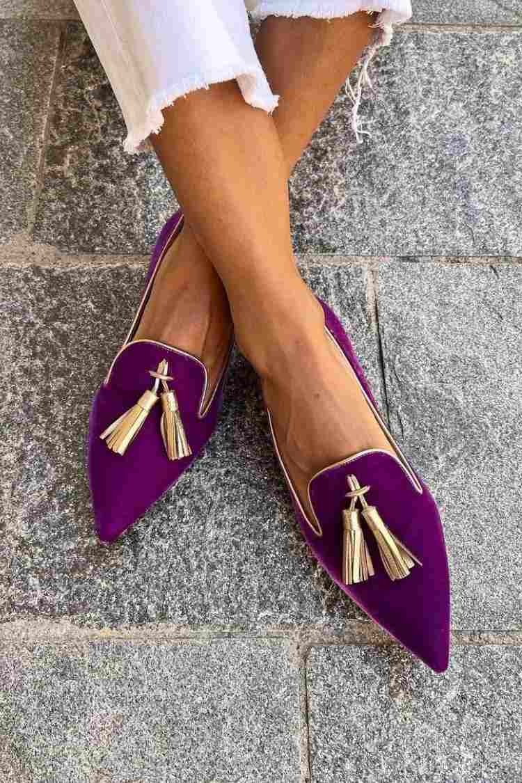 Loafer mit eleganten Quasten