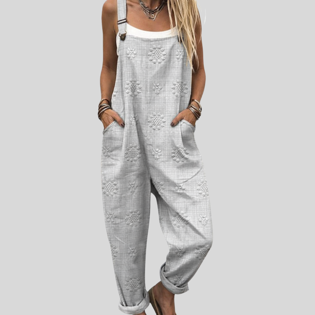 Elegante Latzhose mit Lockerer Passform