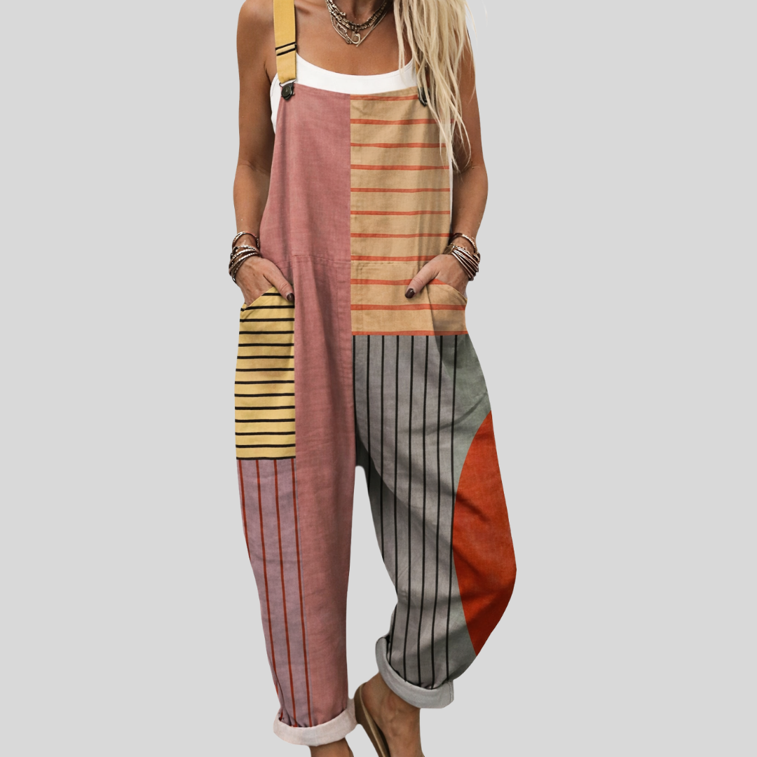 Elegante Latzhose mit Lockerer Passform