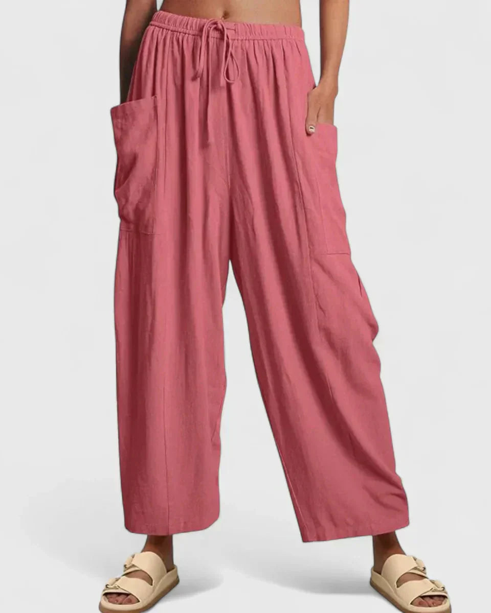 Barbara – Lässige Hose mit weitem Bein
