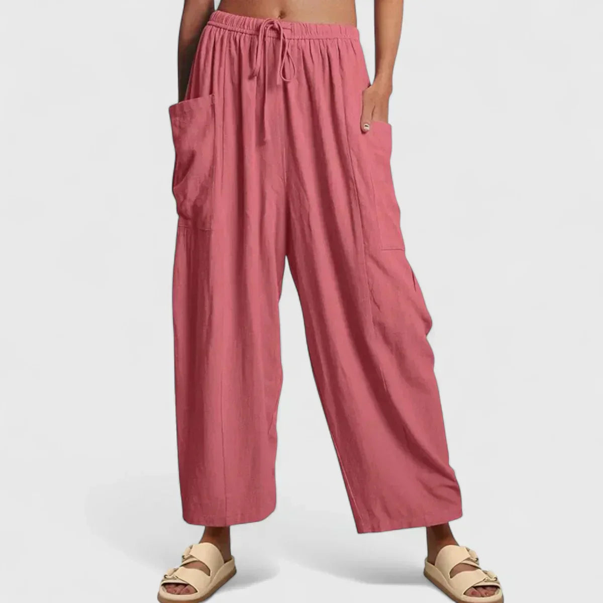 Barbara – Lässige Hose mit weitem Bein