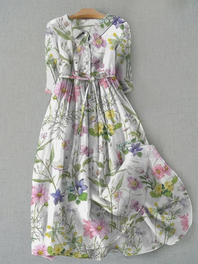 Rosalie | Raffiniertes Wildblumenkleid