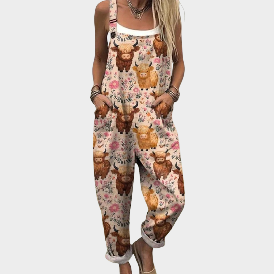 Elegante Latzhose mit Lockerer Passform