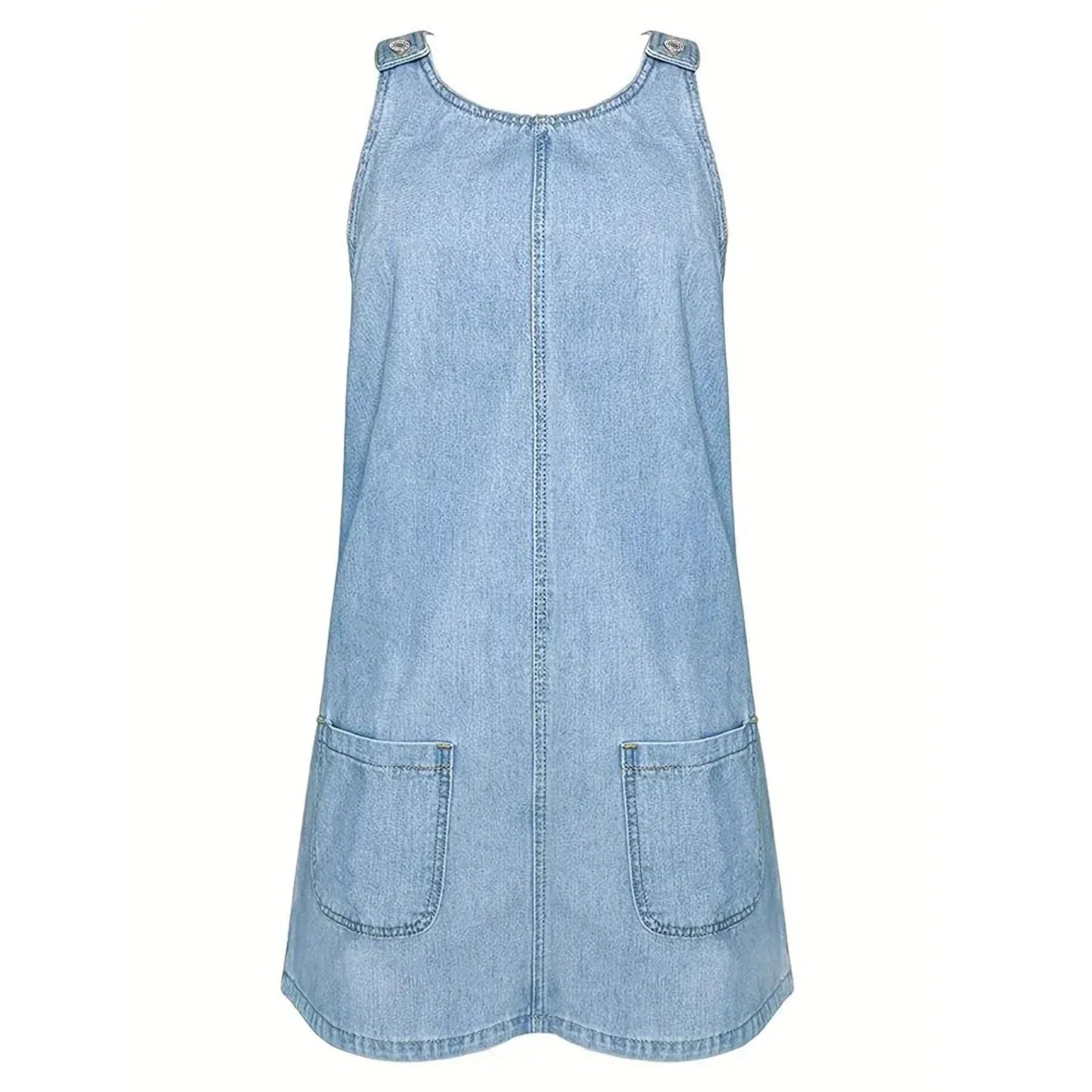 Lily | Weite Vintage-Denimbluse