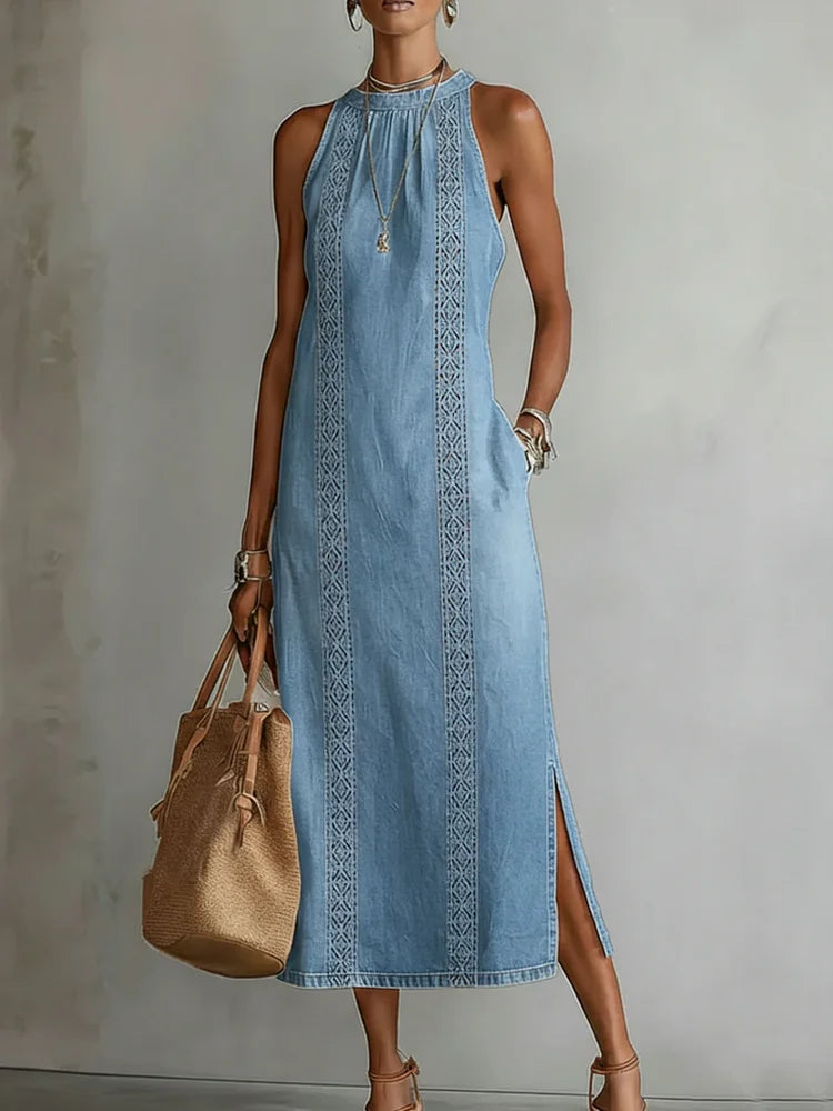 Amanda | Denim-Jumpsuit