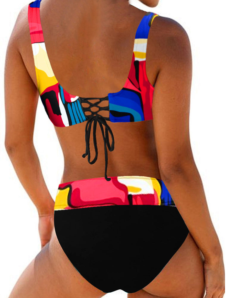 Eva – Farbiger und fröhlicher Bikini