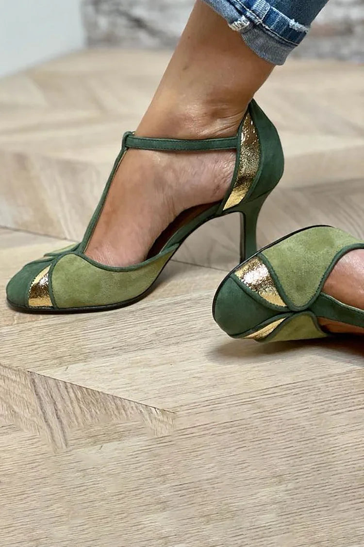 Pumps mit hohem Absatz
