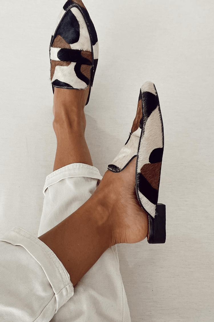 Loafer mit abstraktem Muster