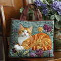 Gesteppte Tasche Rote Katze
