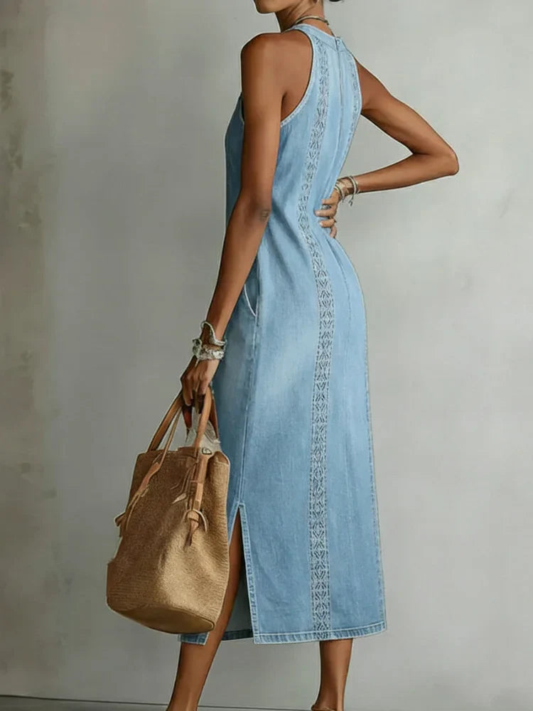 Amanda | Denim-Jumpsuit