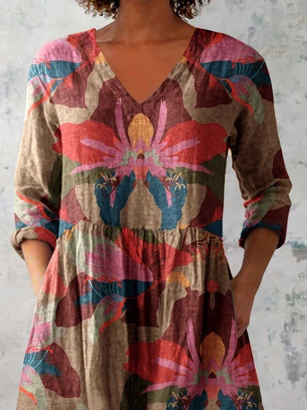 Harmony | Lange V-Ausschnitt Bluse