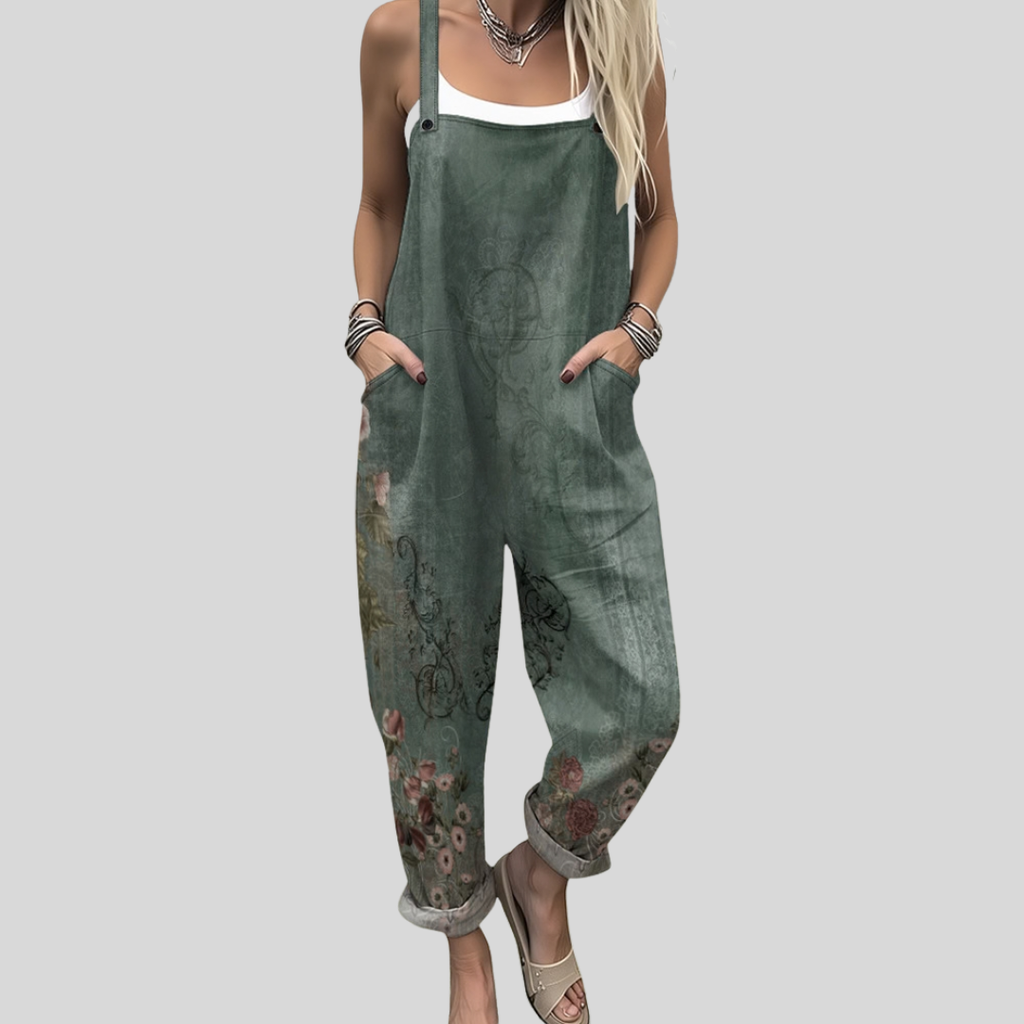 Elegante Latzhose mit Lockerer Passform