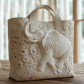 Gesteppte Tasche Elefant