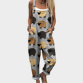 Elegante Latzhose mit Lockerer Passform