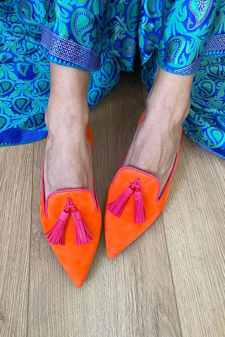 Loafer mit eleganten Quasten