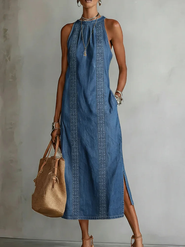Amanda | Denim-Jumpsuit