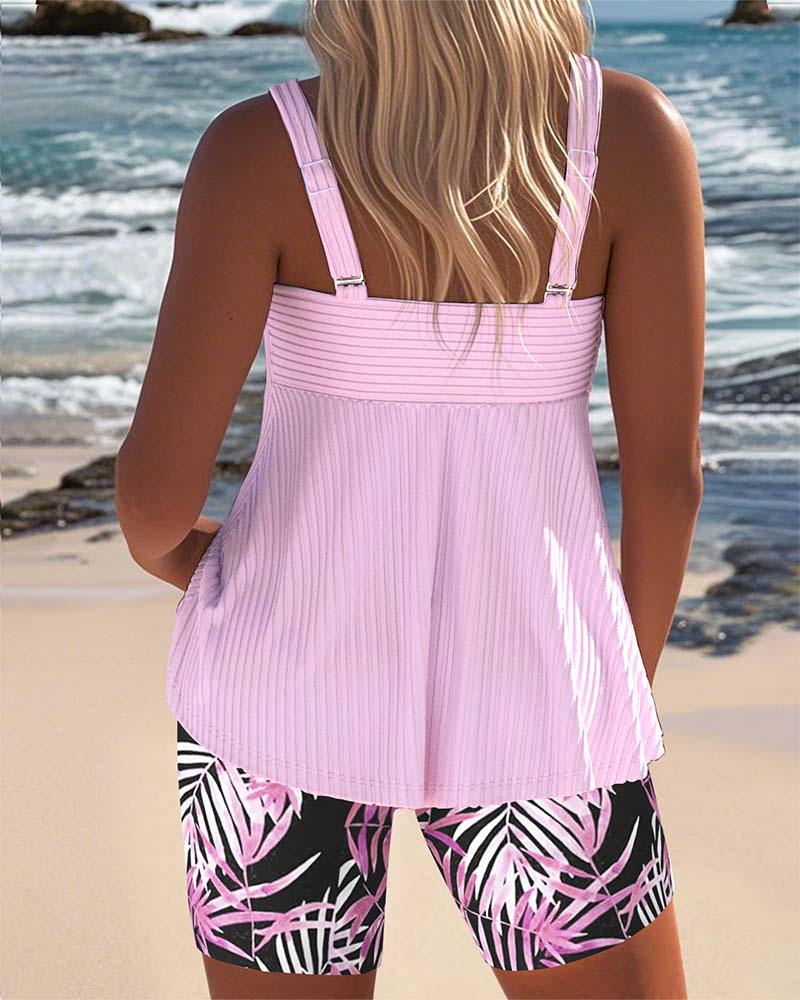 Luna – Farbiger Tankini