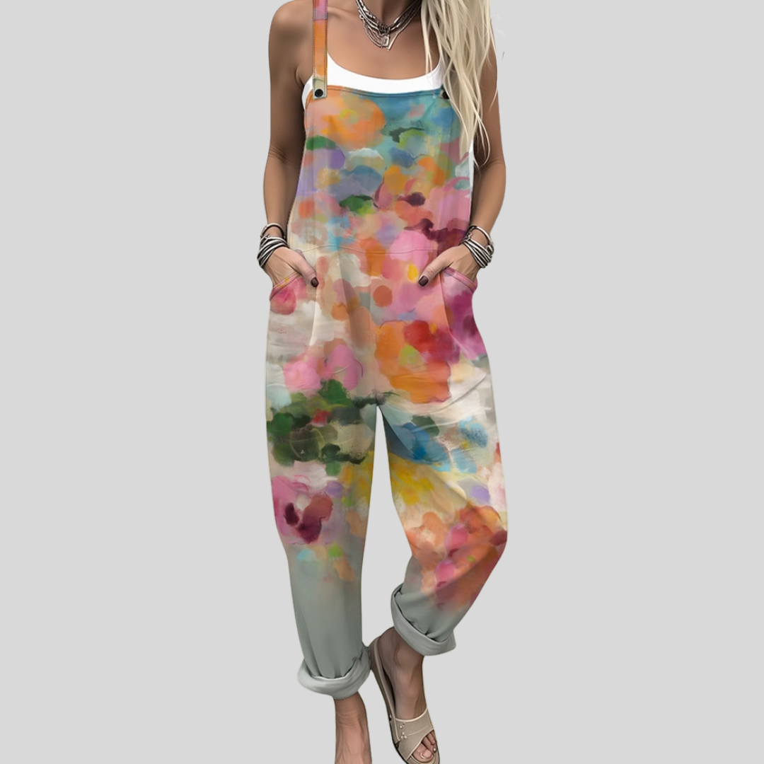 Elegante Latzhose mit Lockerer Passform
