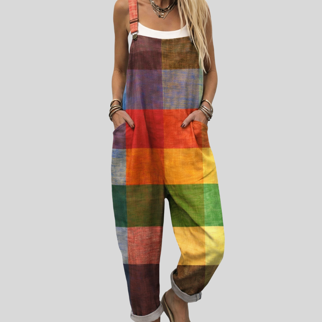 Elegante Latzhose mit Lockerer Passform