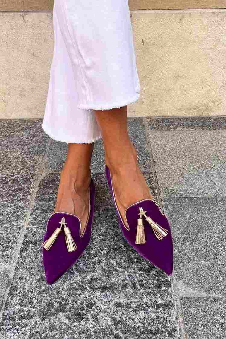 Loafer mit eleganten Quasten