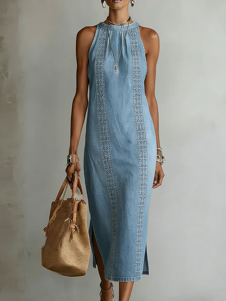 Amanda | Denim-Jumpsuit