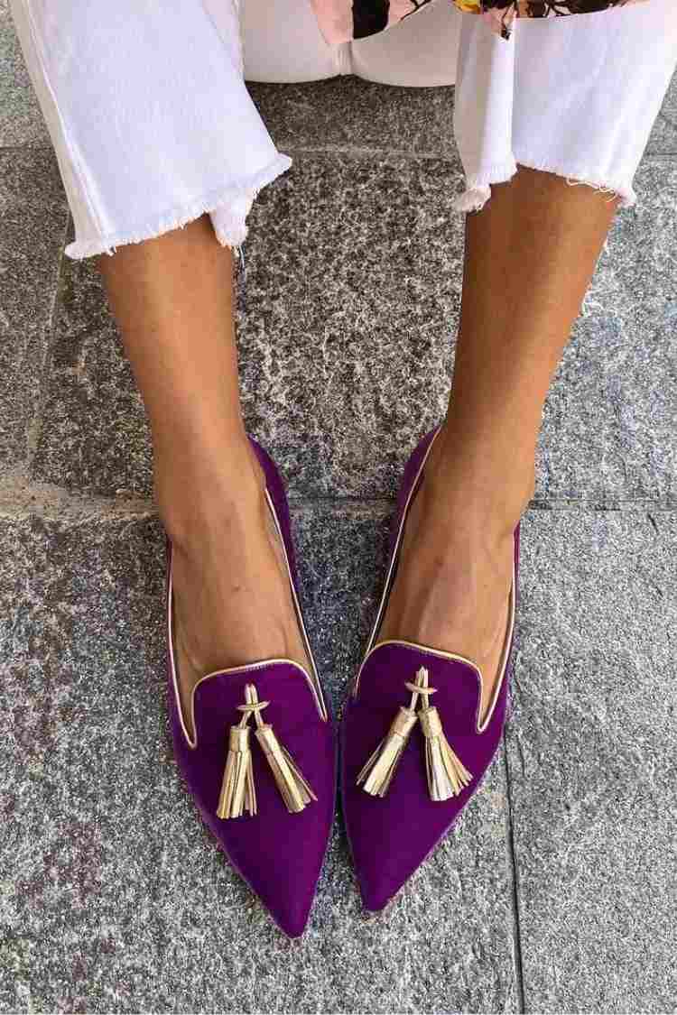 Loafer mit eleganten Quasten