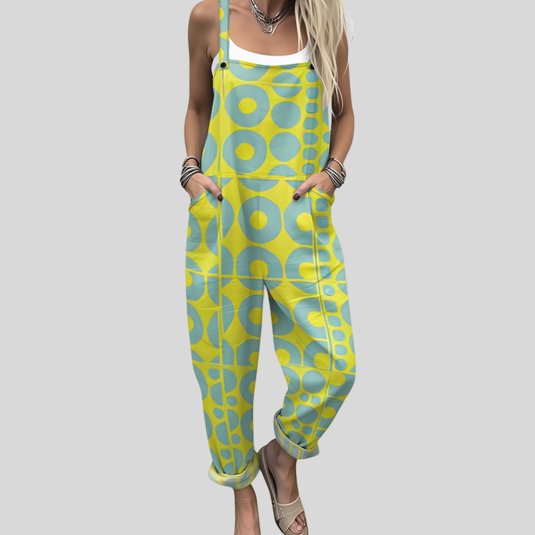 Elegante Latzhose mit Lockerer Passform