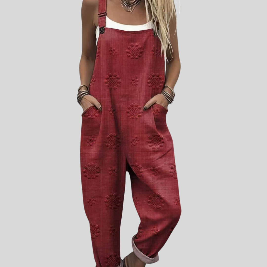 Elegante Latzhose mit Lockerer Passform