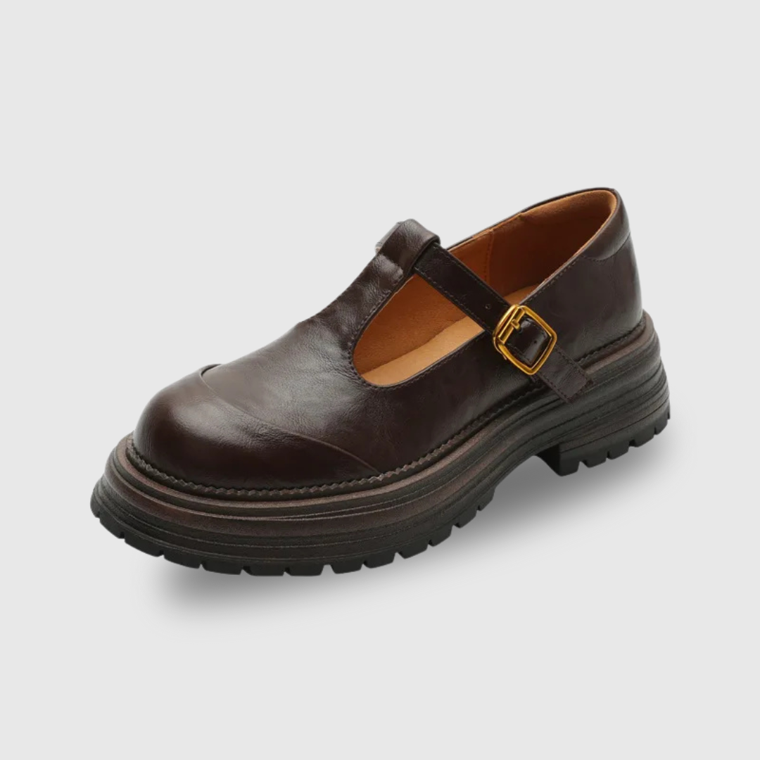 Fleur – T-Bar Schuhe mit Vintage-Charme