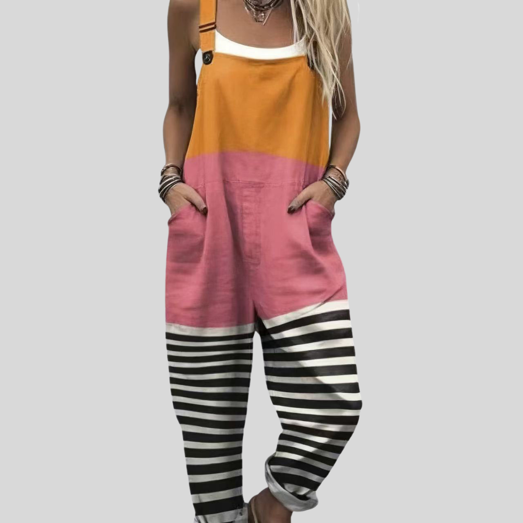 Elegante Latzhose mit Lockerer Passform