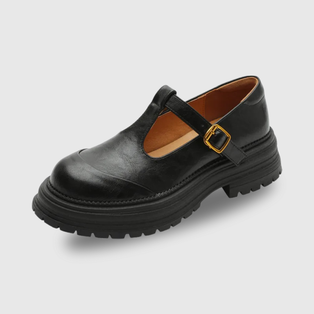 Fleur – T-Bar Schuhe mit Vintage-Charme