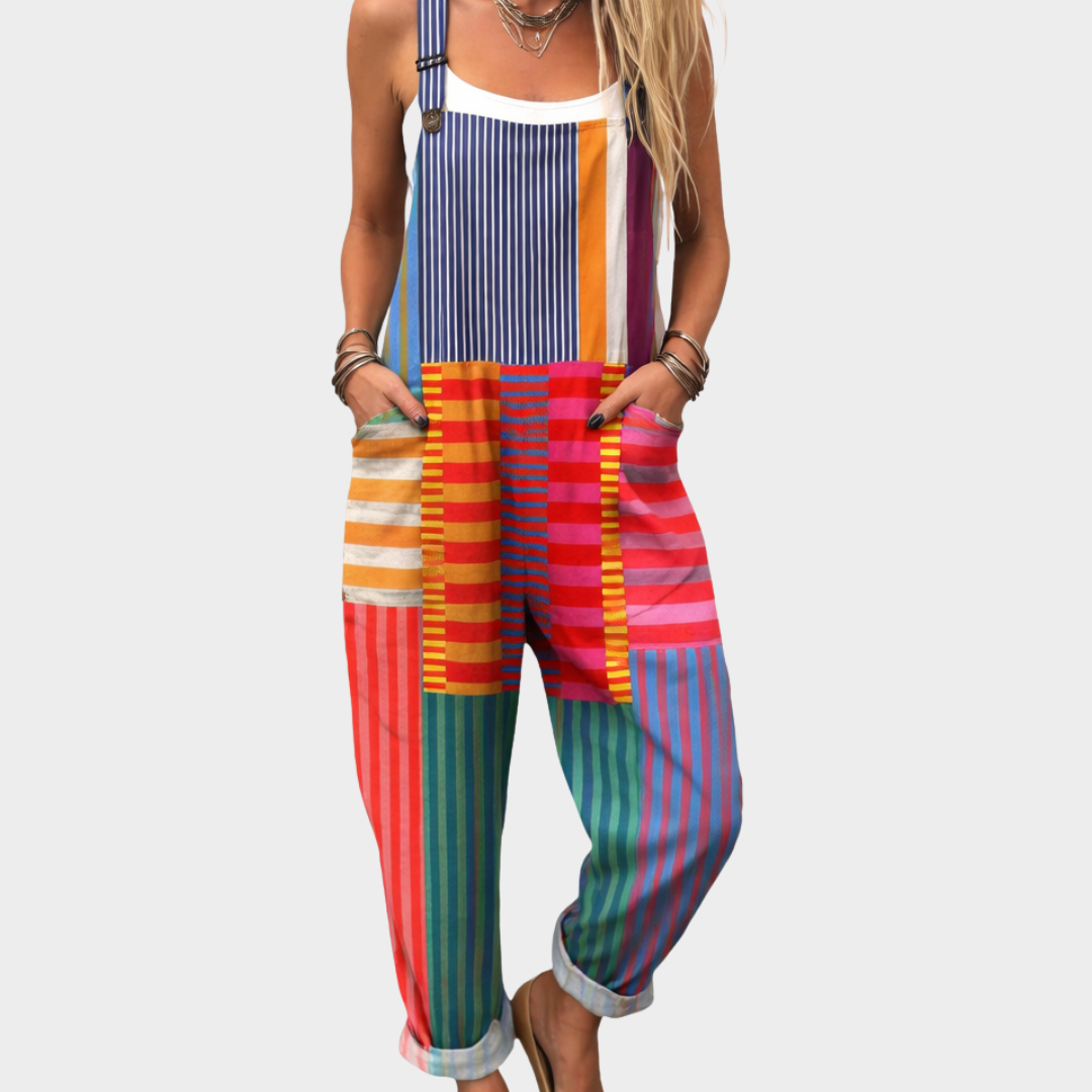 Elegante Latzhose mit Lockerer Passform