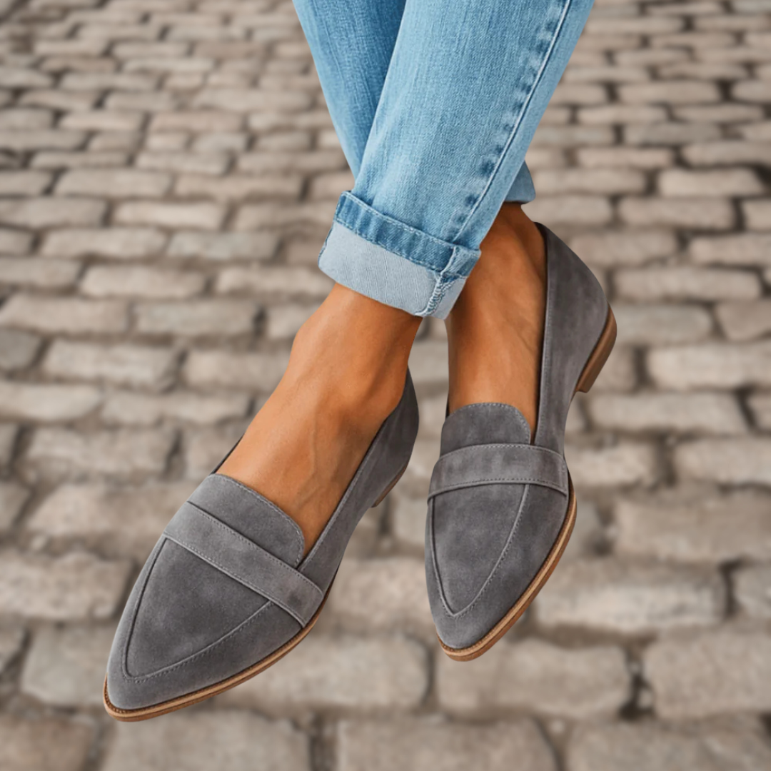 Weiche Wildleder-Loafer