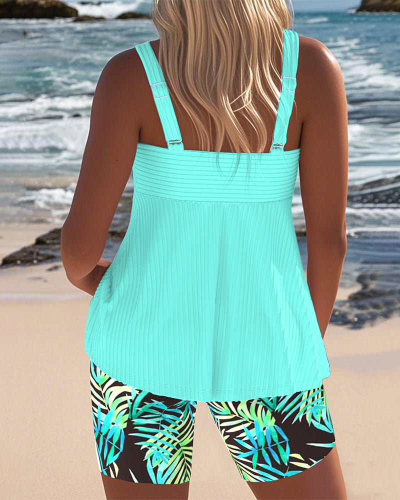 Luna – Farbiger Tankini