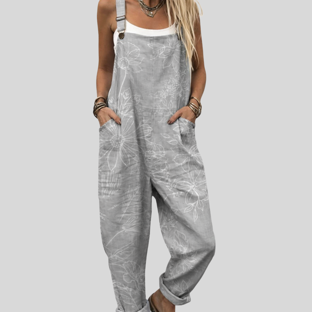 Elegante Latzhose mit Lockerer Passform