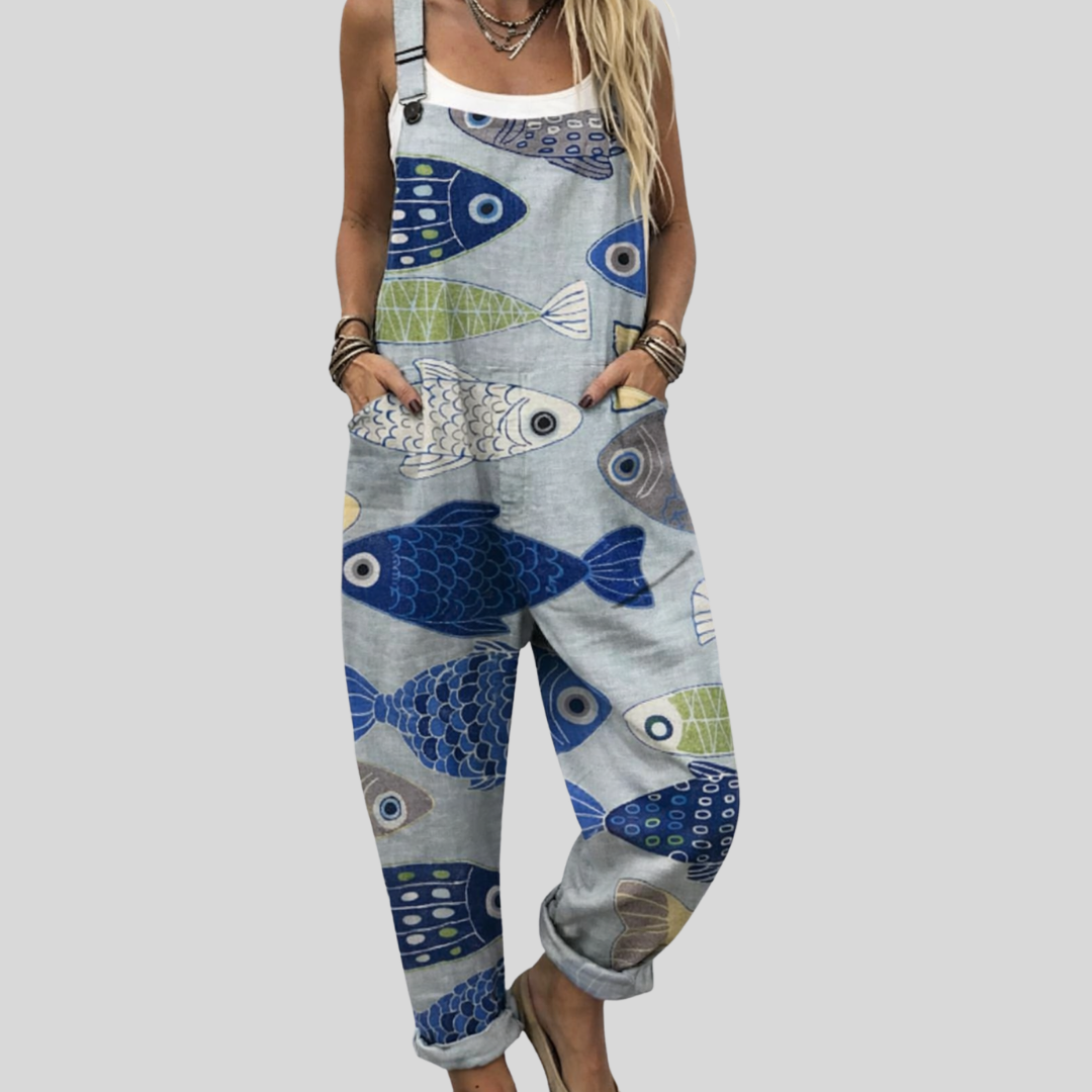 Elegante Latzhose mit Lockerer Passform