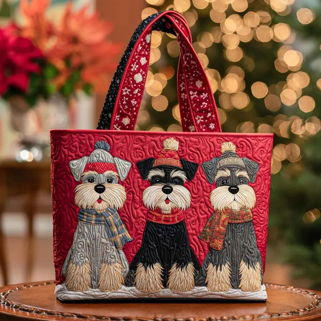 Gesteppte Tasche Schnauzer