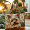 Gesteppte Tasche Yorkie Glänzend