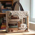 Gesteppte Tasche Kaffee Kapitel
