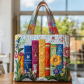 Gesteppte Tasche Blumenbibliothek